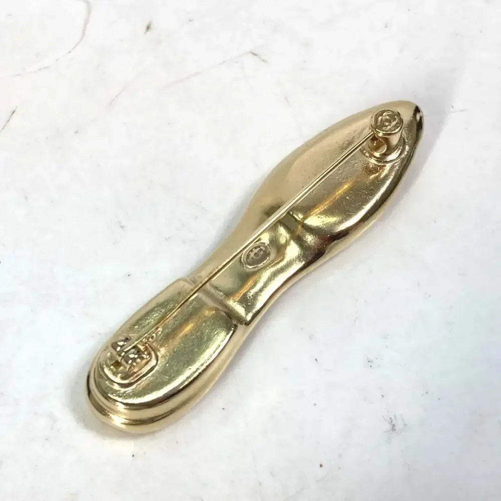 CHANEL Gold Brooch - Picture 5 of 11